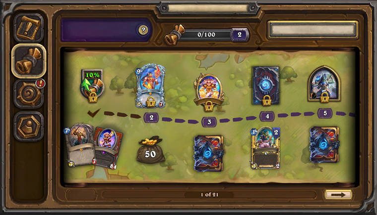 炉石传说巫妖王的进军奖励有哪些