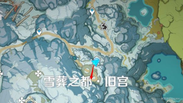 原神龙脊雪山石碑8个在哪 八个石碑位置分布图及路线详解图片8