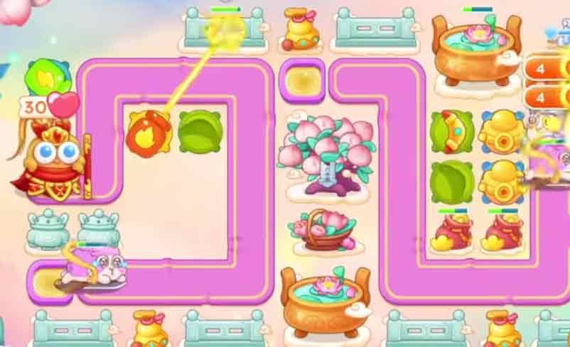 保卫萝卜4周赛11月8日攻略 周赛11.8无伤过关视频攻略[多图]图片2