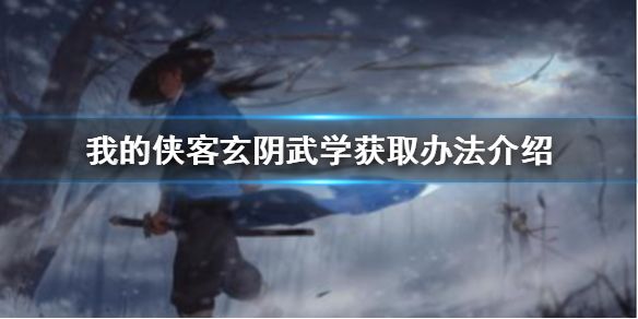 我的侠客玄阴武学怎么获得 2020最新玄阴武学获取攻略图片1